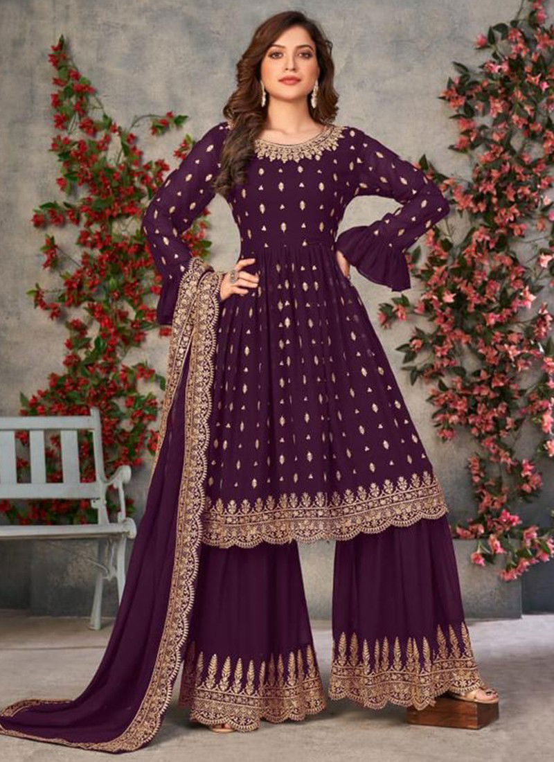 Anjubaa Vol 5 New Latest Designer Festive Wear Georgette Salwar Suit Collection